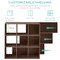 Best Choice Products 9-Cube Bookshelf, 13.5in Display Storage System, Organizer w/ Removable Back Panels